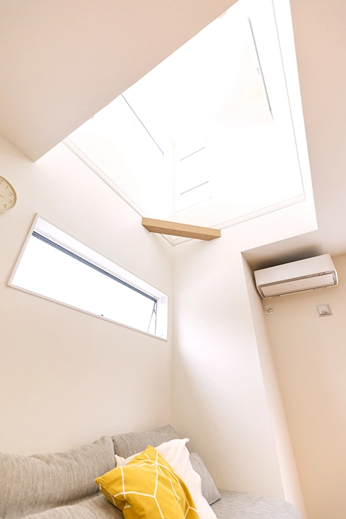 吹き抜けは、Oさまがお住まいに求めた夢でした