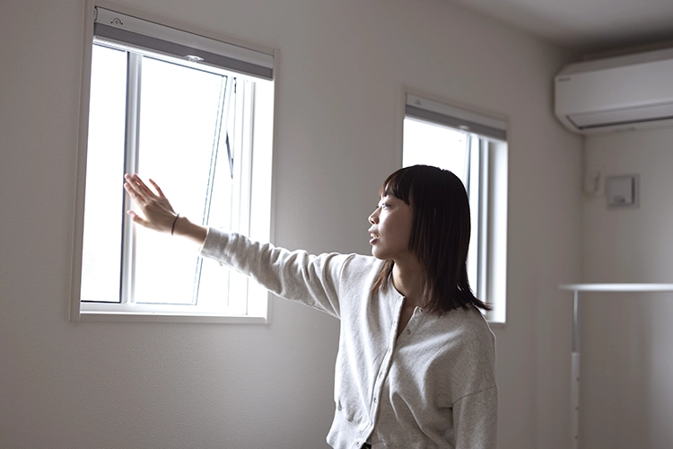 「窓の開けしめが楽」だと、喜んでいただいています